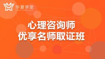 心理咨询师优享名师班